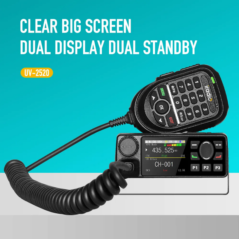 Radio Manufacturer - Iradio UV-2520 Full Band Dual TX/RX Dual Display 25W