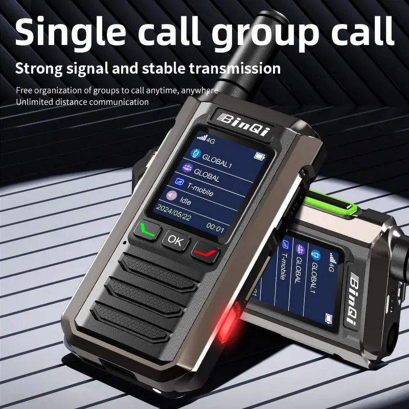 4G POC Radio Manufacturer - BinQi BQ-H20 Handheld High Volume Automatic PTT 5000km