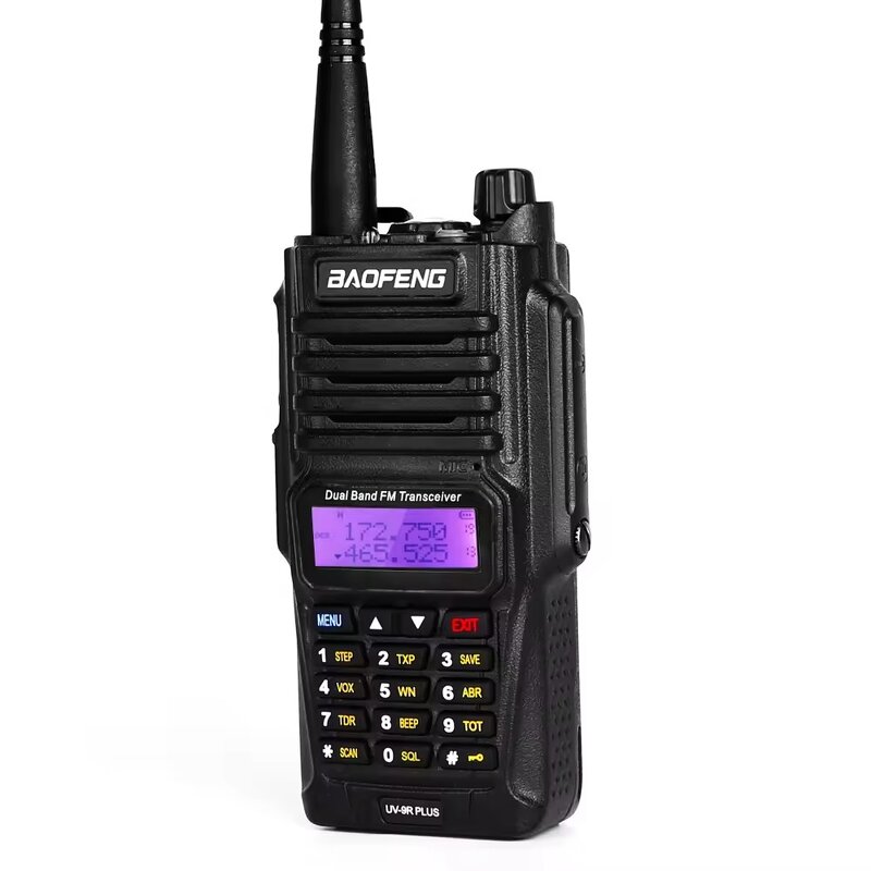 Walkie Talkie Manufacturer - UV-9R Plus Waterproof 8W High Power VHF UHF Dual Band