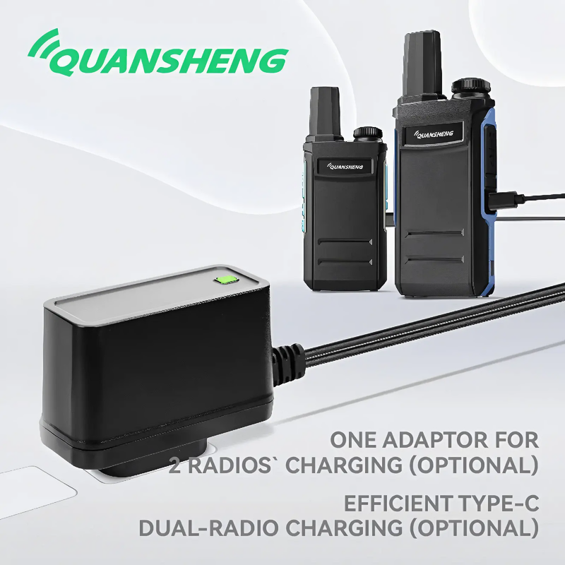 Ultra-slim Handheld Walkie Talkie Manufacturer - Quansheng TG-A1 2W VHF UHF FRS PMR446