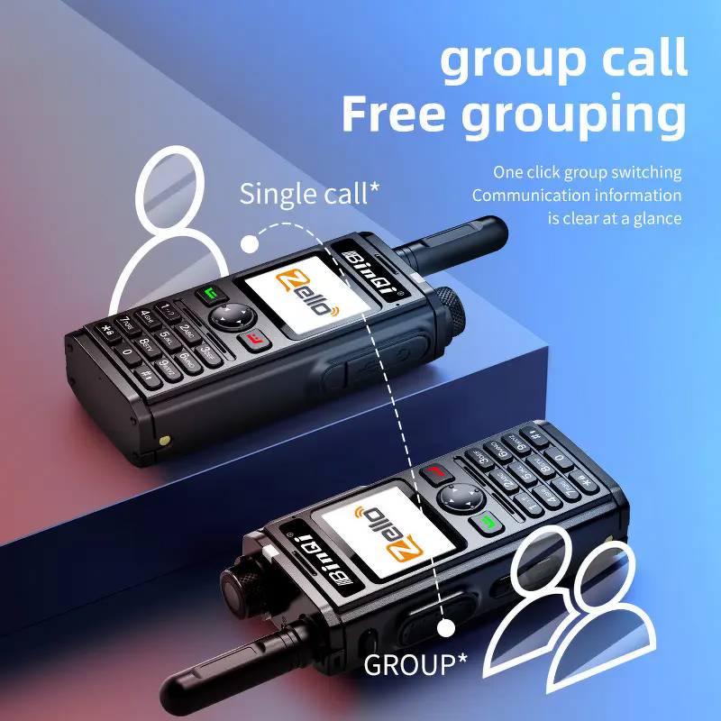 Analog Walkie Talkie Manufacturer - BinQi BQ-298EN High Volume 4G Network GPS Zello WiFi
