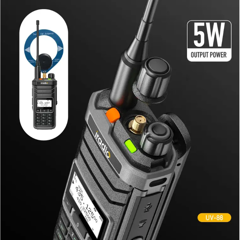 CB Radio Manufacturer - Iradio UV-88 Shortwave 2.3-26.1Mhz FM SW MW LW 1024 Channel