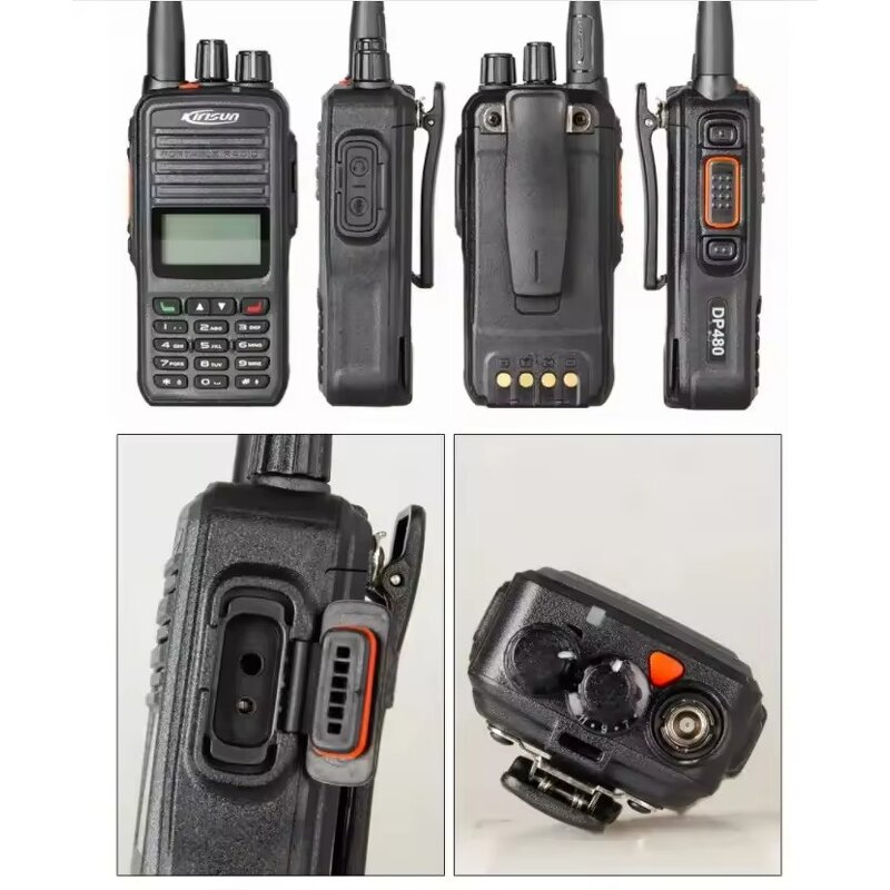 Portable Radio Manufacturer - Kirisun DP480 DP485 DMR Hand-Held Business Walkie Talkie