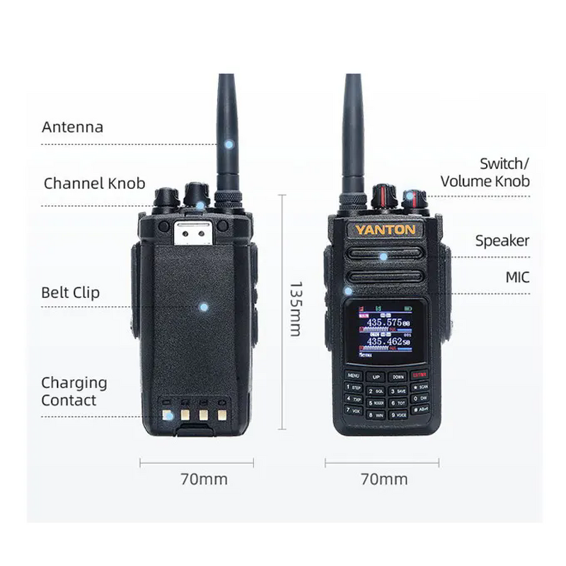 Two Way Radio Wifi Repeater Manufacturer - 10w High Power Dual Band Long Range T-680UV
