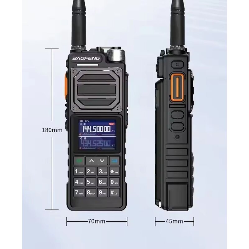 Two-Way Radio Manufacturer - UV-25L Long Range Tri-Band 10W Output Type-C