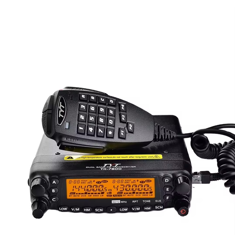 Mobile Radio Manufacturer - TYT TH-7800 50W Dual Band 136-174/400-480MHz Amateur HF/VHF/UHF