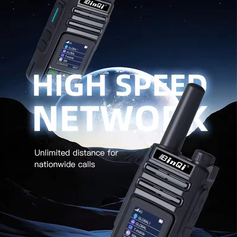 Handheld Walkie Talkie Manufacturer - Zello BQ-V8 4G Sim Card WiFi Network Professional POC