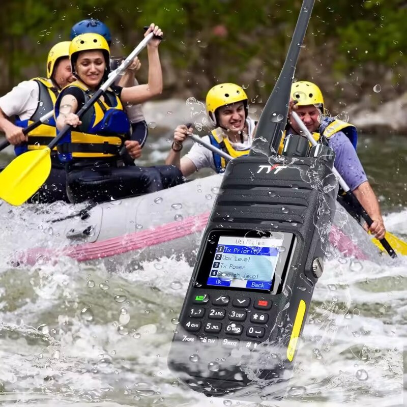 Portable Radio Manufacturer - TH-UV8200 10W Waterproof VHF UHF Dual Band Handheld Two Way