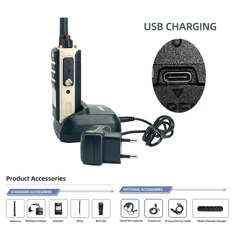 Walkie Talkie Battery Manufacturer - High Quality Long Range Li-ion Fast YANTON T-800D