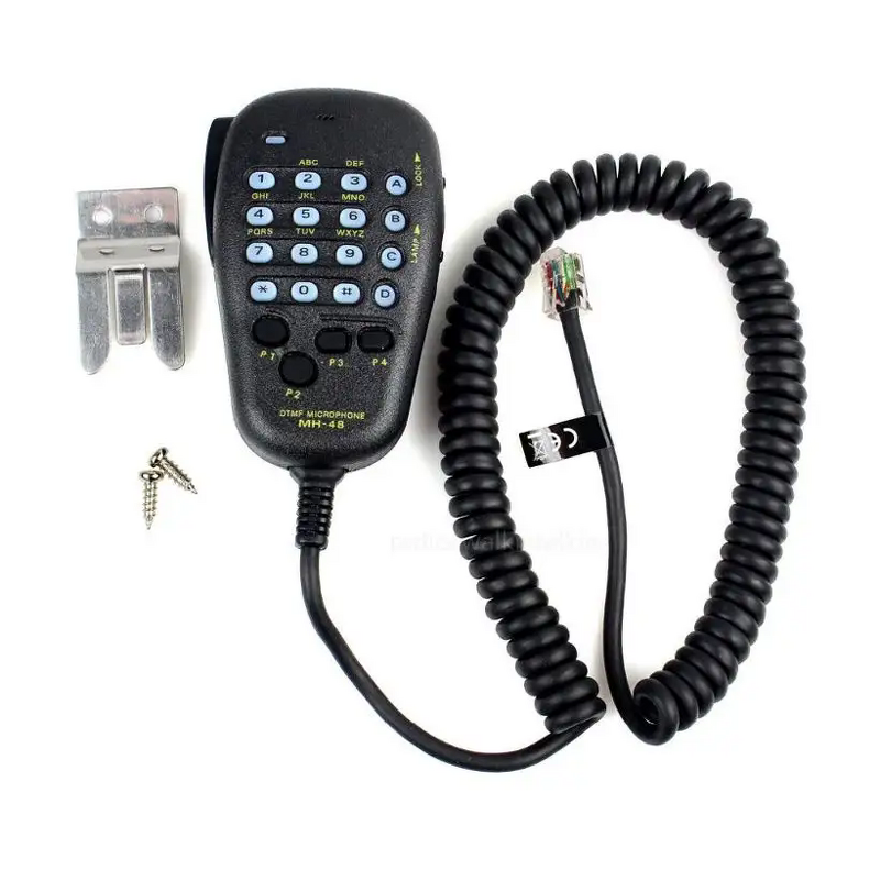 Speaker Microphone Manufacturer - MH-48A6J Wired Handheld Noise Cancelling for Car Radio