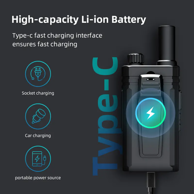 4G Handheld POC Walkie Talkie Manufacturer - BinQi BQ-K28 GPS Enabled Loud Horn IP65/IPX6