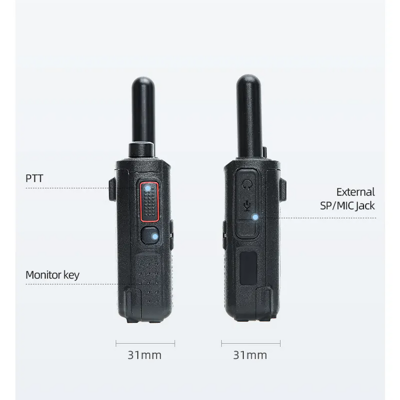 DMR Walkie Talkie Manufacturer - YANTON DM-310 MINI Slim Type C USB Charge UHF PMR