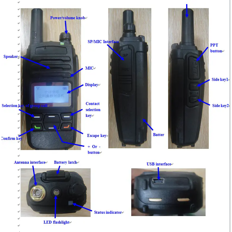 Ptt Network Radio Manufacturer - Iradio H3 Poc Radio 4g Fm Portable