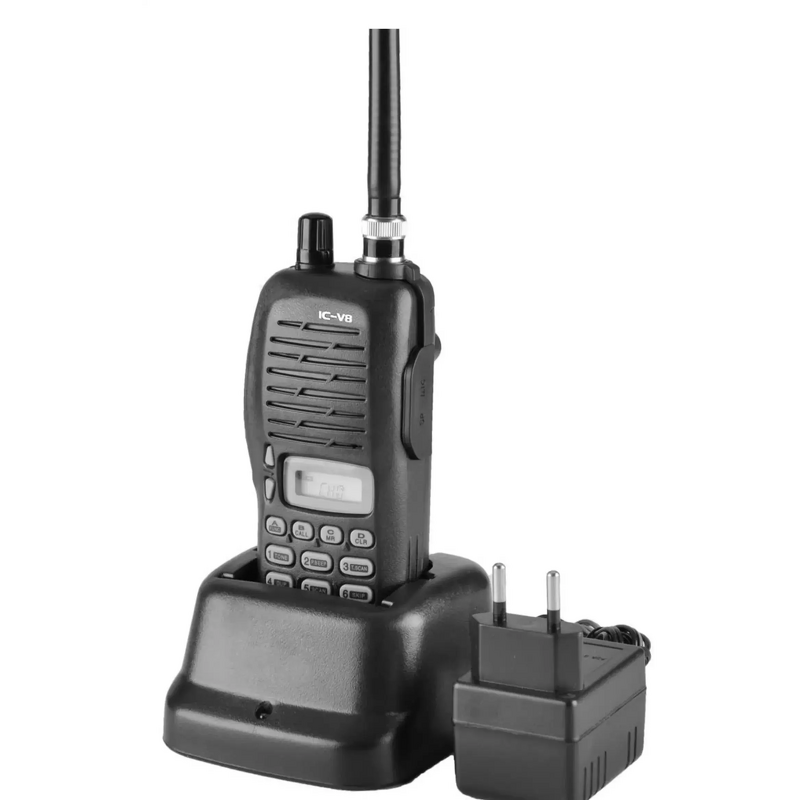 VHF Transceiver Manufacturer - IC-V8 5W VHF Radio Portable 1650Mah NiMH