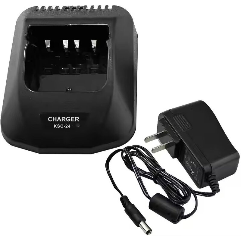 Battery Charger Manufacturer - KSC-24 Single Unit for Kenwood KNB15 KNB14 Walkie Talkie