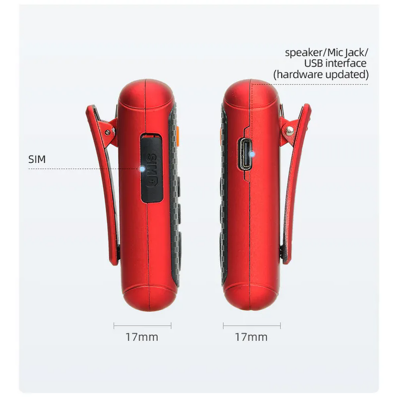 Mini Walkie-Talkie Manufacturer - YANTON W7 5000 km Range 4G POC Radio 2W Output