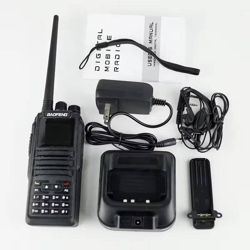 Handheld Walkie-Talkie Manufacturer - BF DM1701 High-Power Dual-Time Digital DMR Civil Analog
