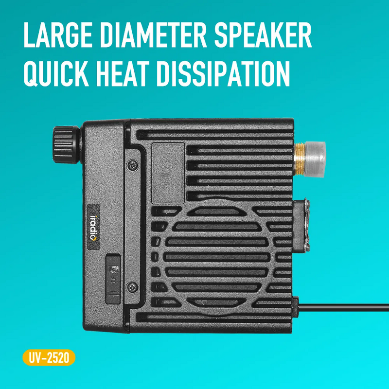 Radio Manufacturer - Iradio UV-2520 Full Band Dual TX/RX Dual Display 25W