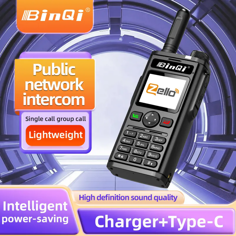 Analog Walkie Talkie Manufacturer - BinQi BQ-298EN High Volume 4G Network GPS Zello WiFi