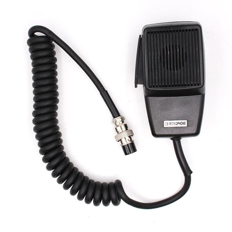 Condenser Microphone Manufacturer - CB-507 XLR 4-Pin Wired for Cobra Uniden Car CB Radio