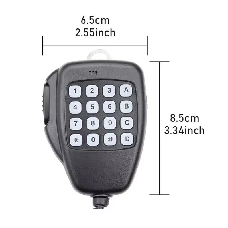 Remote Microphone Manufacturer - HM-118TN 8 Pin DTMF for Car Radio IC-2800H IC-2820