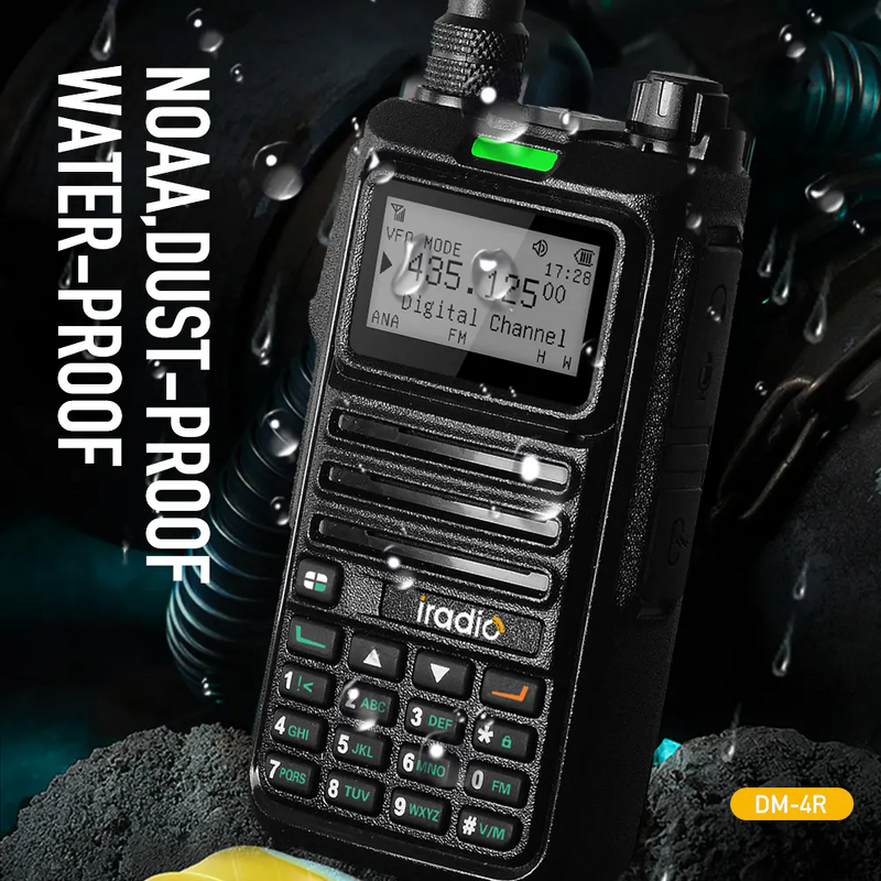 Walkie Talkie Manufacturer - Iradio DM-4R 5W Output Power Analog UHF & VHF DMR