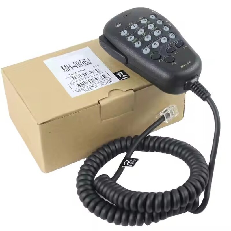 Speaker Microphone Manufacturer - MH-48A6J Wired Handheld Noise Cancelling for Car Radio