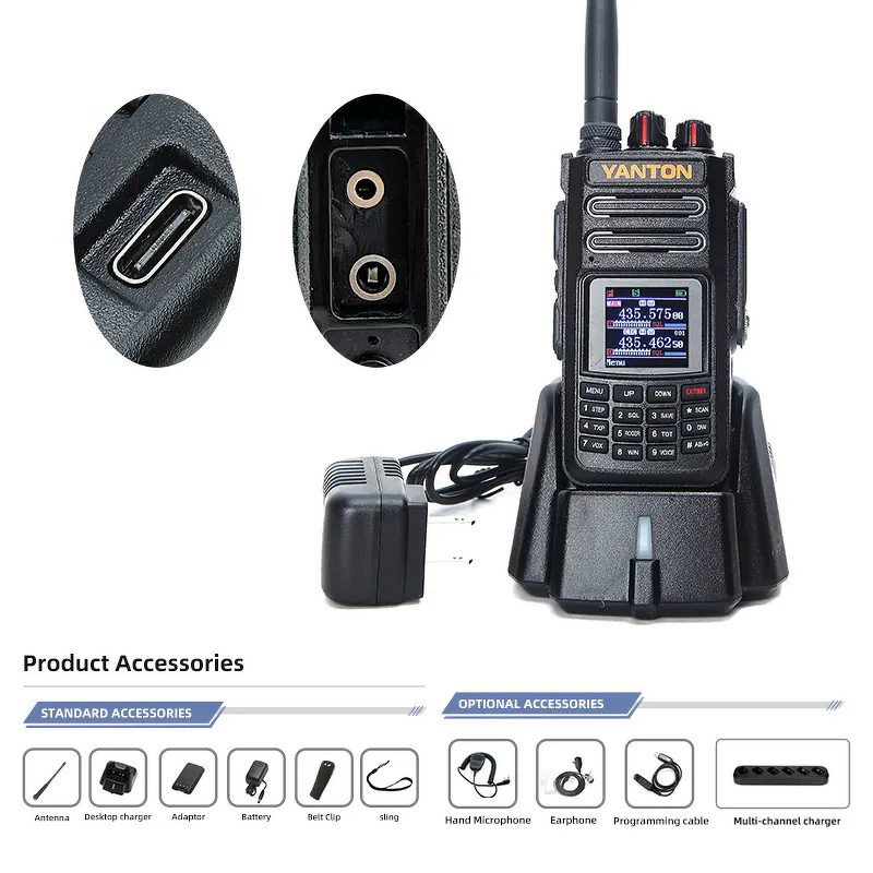 Two Way Radio Wifi Repeater Manufacturer - 10w High Power Dual Band Long Range T-680UV