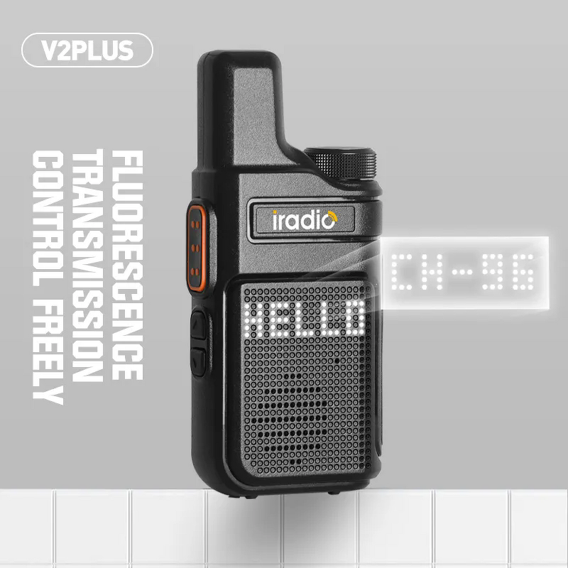 Analog Radio Manufacturer - Iradio V2 Plus 80 CH Channels 2.5W UHF/VHF DMR Ham