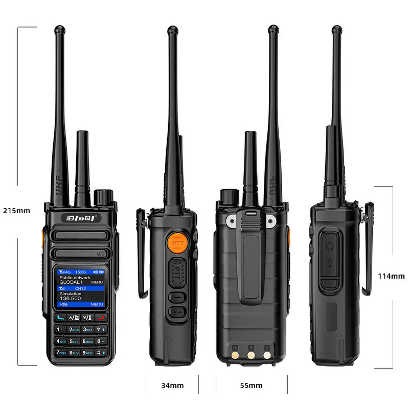 4G Walkie Talkie Manufacturer - BinQi BQ-888 Poc for UHF/VHF GPS IPX5 Water Resistant