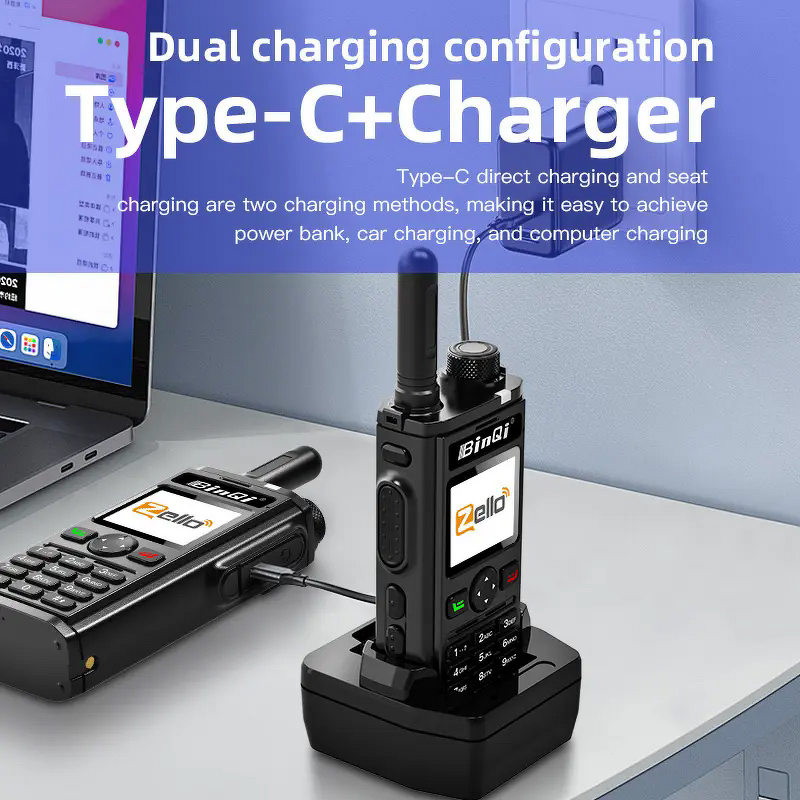 Analog Walkie Talkie Manufacturer - BinQi BQ-298EN High Volume 4G Network GPS Zello WiFi