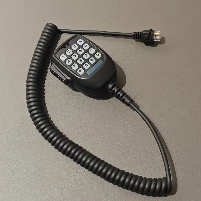 Speaker Microphone Manufacturer - KMC-62 16 Keypad RJ45 Connector for Kenwood Mobile Radios
