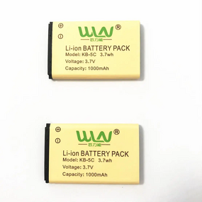 Battery Manufacturer - Original KB 5C 3.7V 1500 MAh for WLN KD C1 KD C2 Mini Walkie Talkie