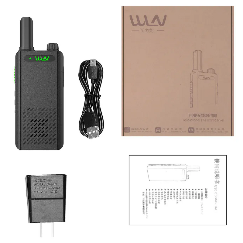 Walkie Talkie Manufacturer - WLN KD-C160 UHF 0-10KM Range IP65/IPX6 Water Resistant