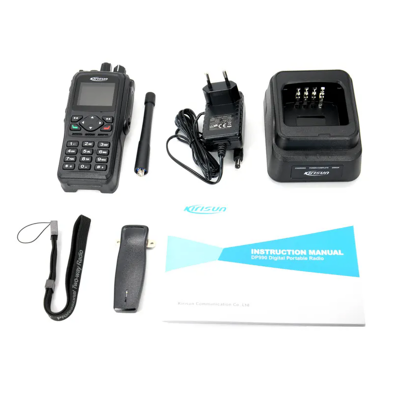 Two-Way Radio Manufacturer - Kirisun DP990 DMR UHF VHF Portable Handheld Long Range