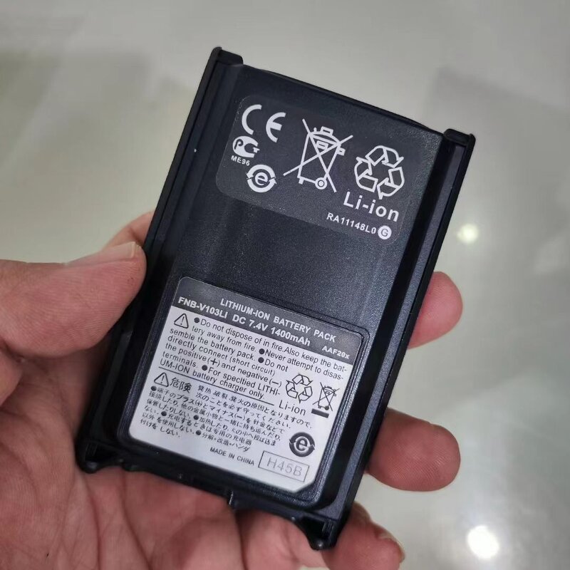 Battery Replacement Manufacturer - for Vertex FNB-V103 1400 MAh 7.4 V Li-Ion