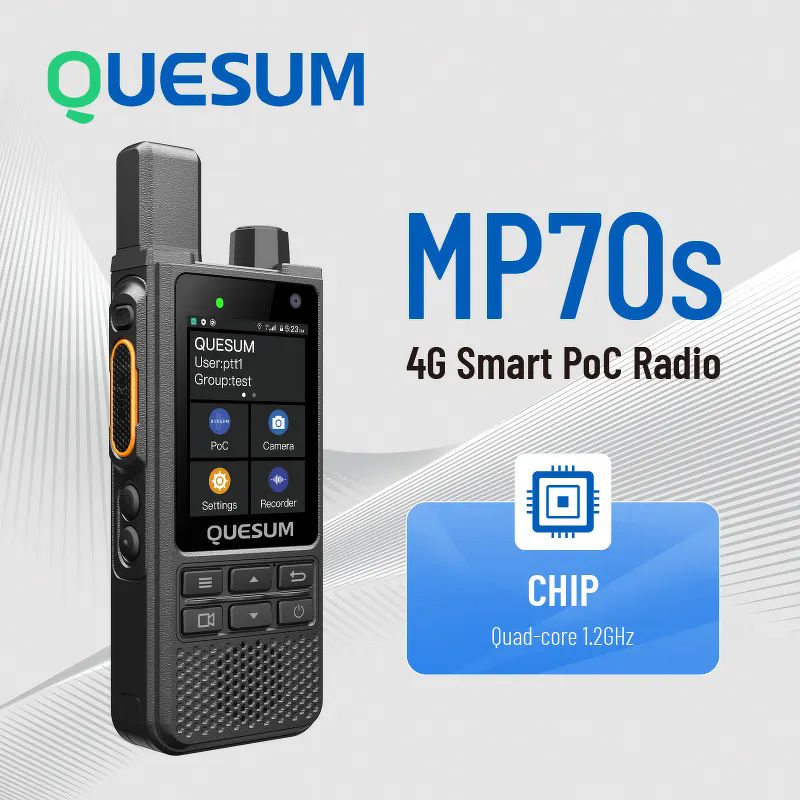 Android 4G POC PTT Walkie Talkie Manufacturer - Quansheng MP70s Rugged with GPS WiFi Bluetooth