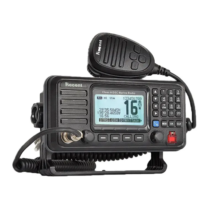 VHF Fixed Marine Radio Manufacturer - Recent RS-510M Class a IP-67 Dustproof with External GPS