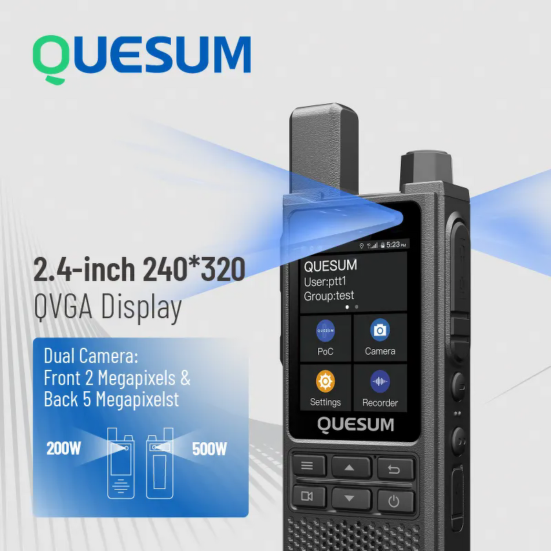 Android 4G POC PTT Walkie Talkie Manufacturer - Quansheng MP70s Rugged with GPS WiFi Bluetooth