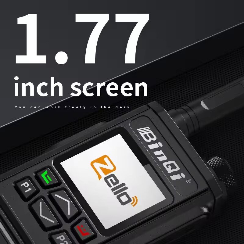 POC Android Walkie Talkie Manufacturer - Zello BQ-268 4G Sim Card Long Range Handheld Radio
