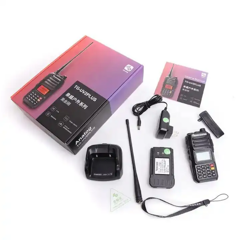Walkie Talkie Manufacturer - QuanSheng TG-UV2 Plus 10KM Long Range Dual Band 136-174 400-470MHz