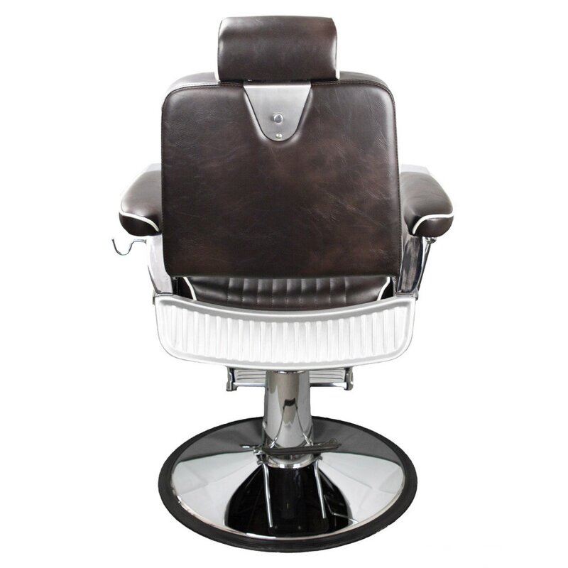 Barber Chair Manufacturer - Modern Leather Black Portable Metal