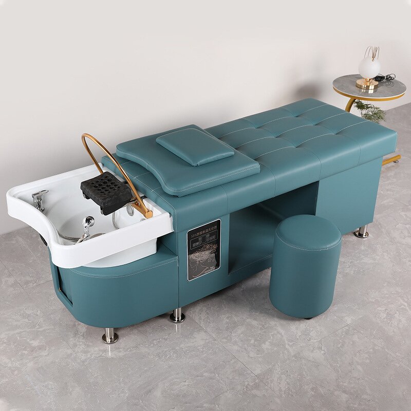 Shampoo Bed Manufacturer - Full Lying with Water Circulation & Steamer