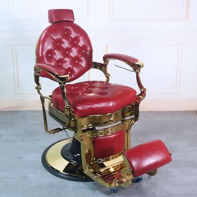 Barber Chair Manufacturer - Retro Hydraulic for Men's Salon