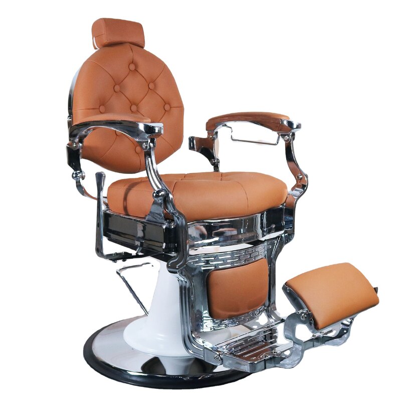 Barber Chair Manufacturer - Modern Luxury Leather Portable Metal