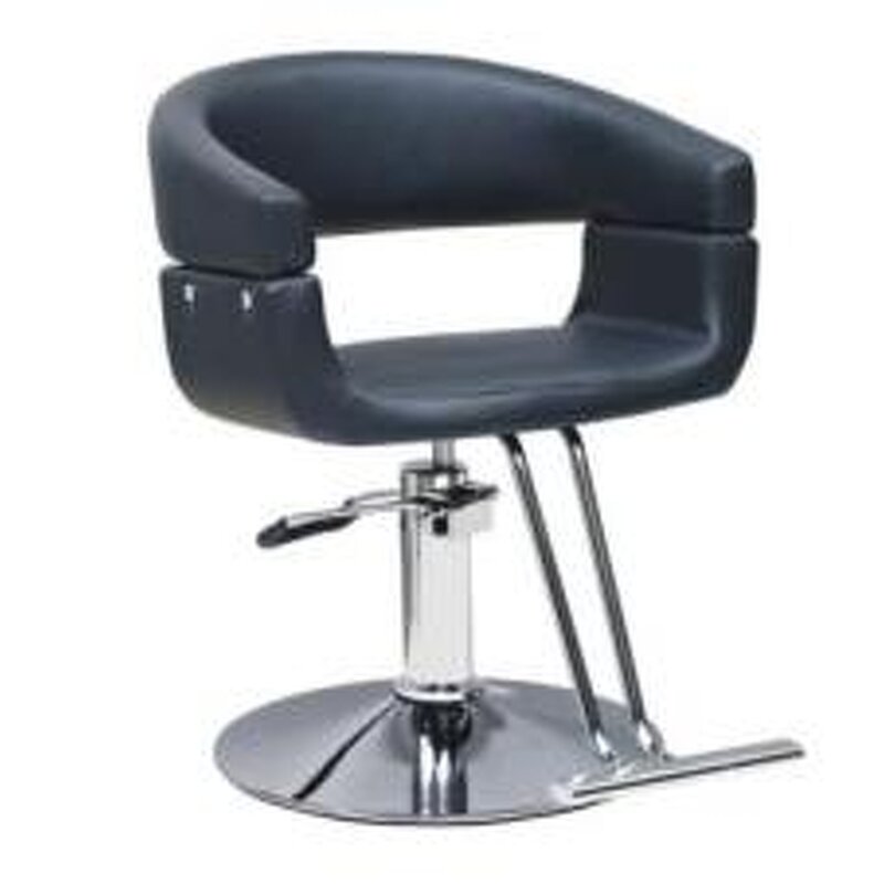 Barber Chair Manufacturer - Heavy Duty Black with Foldable Feature