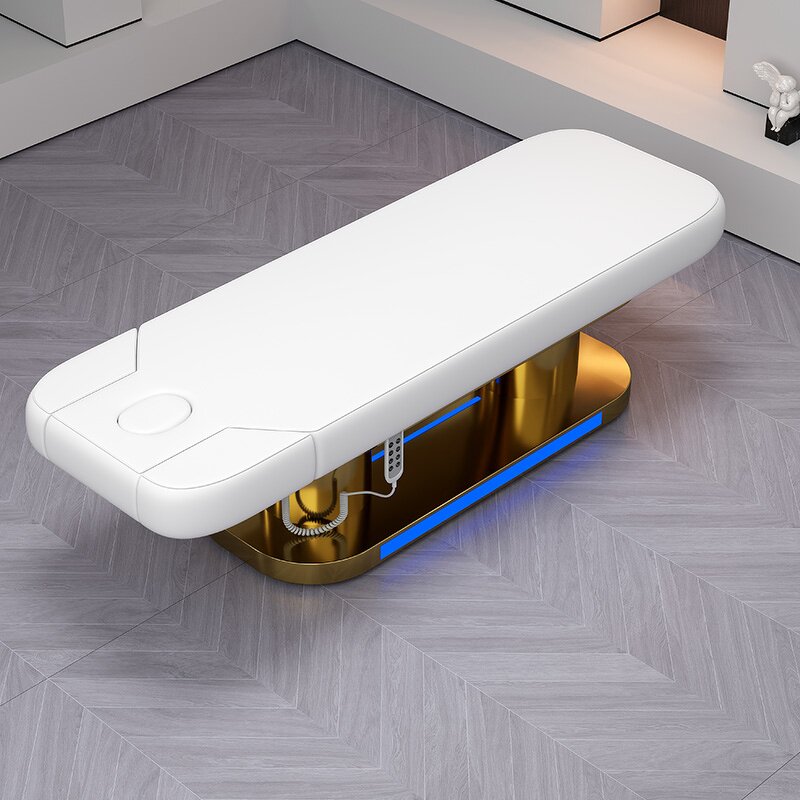 Beauty Bed Manufacturer - Custom King Size Golden Electric Adjustable