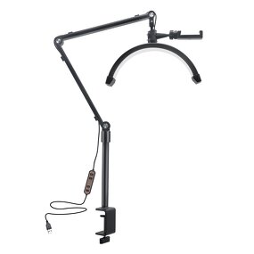 Salon Lamp Manufacturer - 12 Inch Half Moon 360 Degree Rotation