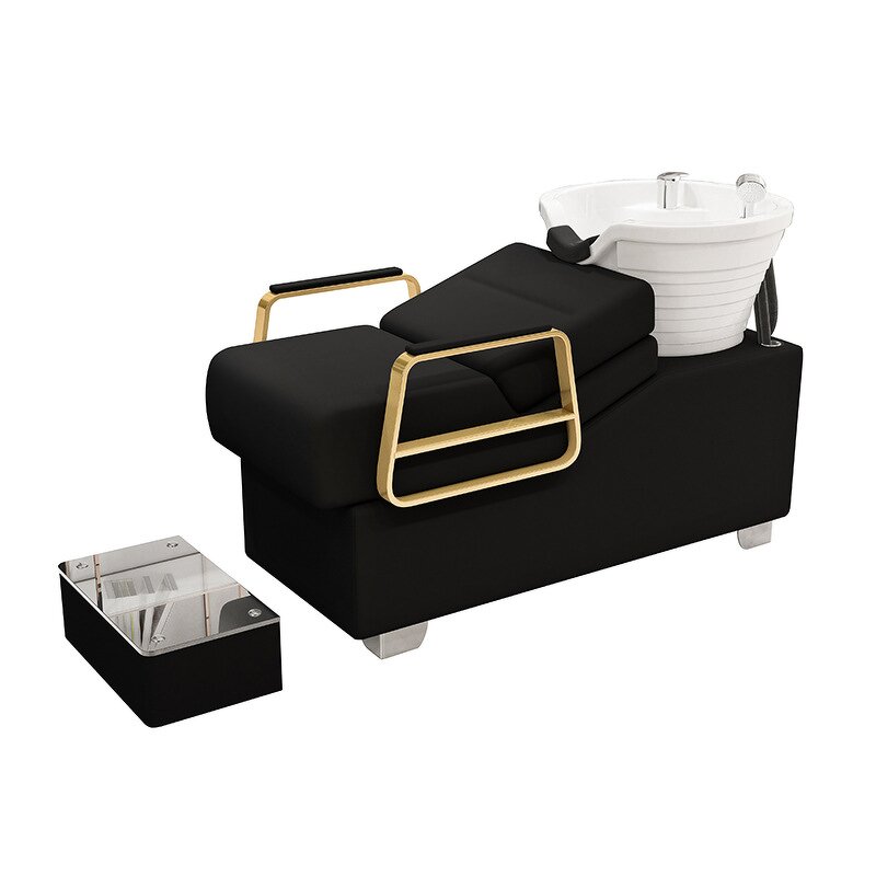 Salon Backwash Unit Manufacturer - with Shampoo Bowl & Massage Tables