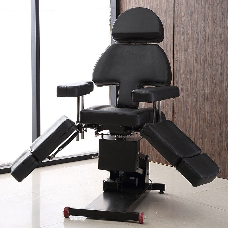 Tattoo Chair Manufacturer - New Design Hydraulic Adjustable Black